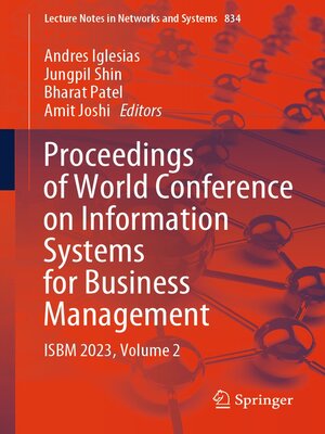 cover image of Proceedings of World Conference on Information Systems for Business Management